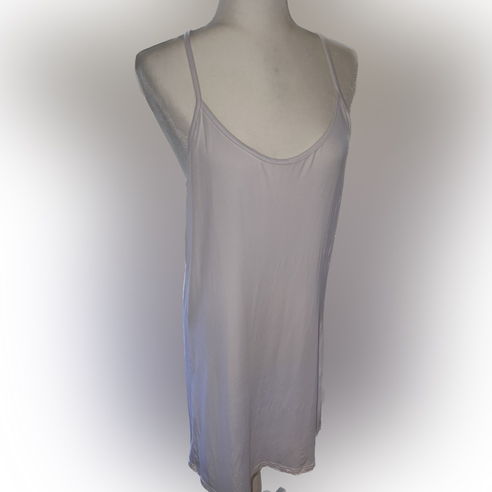 White spaghetti strap dress size XL
